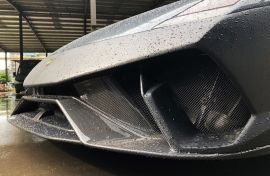 04-08 Lamborghini Gallardo VFS Style Front Bumper W/ Carbon Fiber Lip