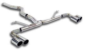 Supersprint   Connecting pipe + rear pipe RightOO80 - LeftOO80  BMW F34 Gran Turismo 318d (143 Hp) 2013 –›