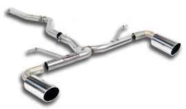 Supersprint   Connecting pipe + rear pipe Right O100 - Left O100  BMW F34 Gran Turismo 318d (143 Hp) 2013 –›