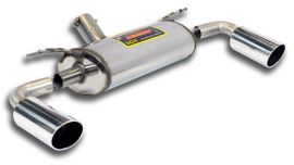 "Supersprint   Rear exhaust Right O100 - Left O100 For the stock rear bumper model ""F32 435i"" BMW F32 Coupè 420i 2.0T (184 Hp) 2013 –›"