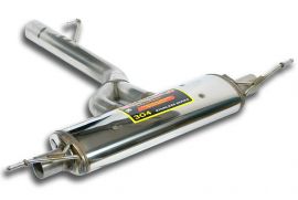 Supersprint  Rear exhaust "Racing" Right - Left  BMW F25 X3 35i (6 cyl. - 306 Hp) 2011 