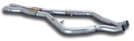 Supersprint  Centre pipes kit Right - Left "X-Pipe"  BMW E71 X6 xDrive 50i V8 Bi-Turbo (407 Hp) 2008 –› 2011 