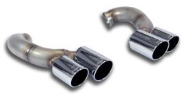 Supersprint  Endpipe kit 2 exit Right OO90-80 + 2 exit Left OO80-90 (For OEM rear bumper)  PORSCHE 957 CAYENNE 3.6i V6 (290 Hp) 2007  2010