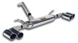 Supersprint   Connecting pipe + rear exhaust Right OO80 - Left OO80  BMW F22 220d (184 Hp) 2014 