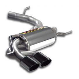 Supersprint Rear exhaust 90x70 BLACK ENDPIPES  AUDI A3 RS3 Sportback QUATTRO 2.5 TFSI (340 Hp) 2011 (76mm system) 