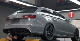 Audi RS6 Avant Carbon Fiber Rear Diffuser