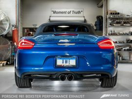 AWE PERFORMANCE EXHAUST FOR PORSCHE 981 BOXSTER
