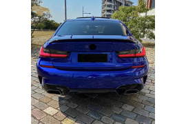 BMW 3 Series G20 G80 2020 Rear Diffuser & Exhaust Tips Body Kit