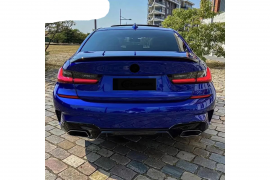 BMW 3 Series G20 Rear Diffuser with Exhaust Tips Body Kit