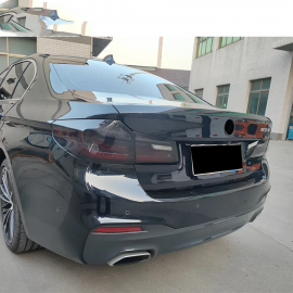 BMW 5 Series G30 2016 Rear Black Color Tail Light Body Kit