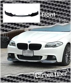 BMW F10 F11 5-Series M Tech M Sport Carbon Fiber Front Lip Spoiler