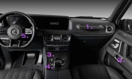 DMC Mercedes Benz AMG G63 W464 Carbon Fiber Accessori Door Panel