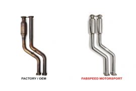 FABSPEED BMW M3 E46 Catbypass Pipes
