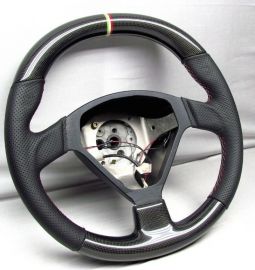 FERRARI carbon fiber enhanced - custom steering wheel 