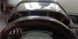 Lamborghini Aventador LP700 Carbon Fiber Dash Cluster Panel Covers Set
