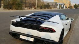 Lamborghini Huracan Carbon fiber Performance Rear wing