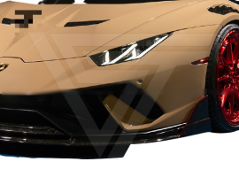 Lamborghini Huracan LP610-4 Carbon Fiber Body Kit Front Bumper With Front Lip