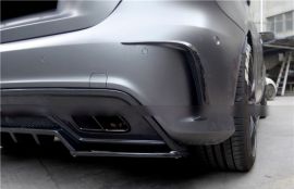 Mercedes Benz A45 AMG W176 Carbon Fiber Rear Bumper Vent Trims