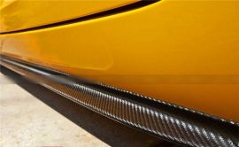 Mercedes Benz AMG GT GTS Carbon Fiber Side Skirt Splitters