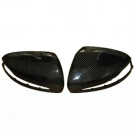 Mercedes Benz C class W205 carbon fiber mirror cover with LED light fit 