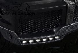 Mercedes Benz G-Class W463 Carbon Fiber Front lip spoiler with LED