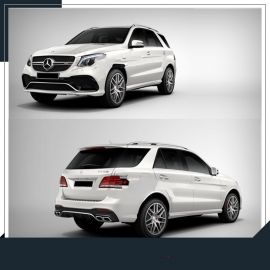 Mercedes-Benz GLE-CLASS GLE W166 GLE63 SUV car bumper 2016 body kits