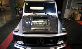 Mercedes Benz G-Class Carbon Engine hood with glass