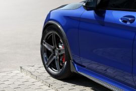 TOP CAR Mercedes-AMG GLC Coupes Blue Body kit