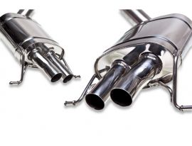 TUBI STYLE EXHAUST SYSTEMS-BENTLEY CONTINENTAL GT & GTC V12 1 & 2 GEN LOUDER MUFFLERS KIT