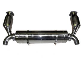 TUBI STYLE EXHAUST SYSTEMS-PORSCHE 911 GT2 997 EXHAUST W 200 CELLS CATS KIT