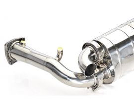 TUBI STYLE EXHAUST SYSTEMS-PORSCHE 911 TURBO & TURBO S 997.1 MUFFLERS-TO-END-TIPS CONNECTING PIPES KIT