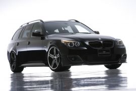 WALD BMW 5 Series E61 HALF TYPE SPORTS LINE M5 LOOK BLACK BISON BODY KIT